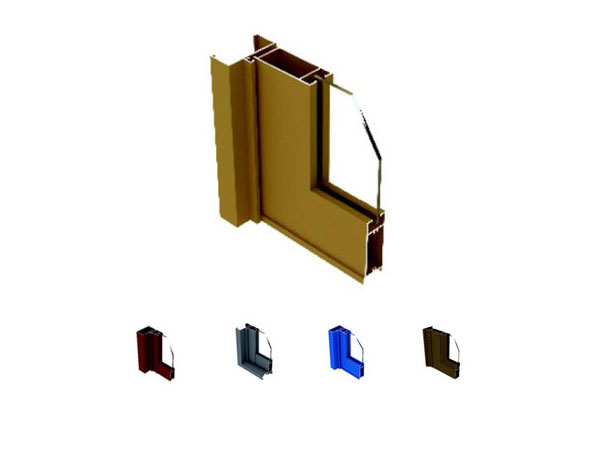 Aluminium Casement Door Section