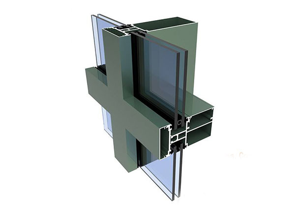 Aluminium Curtain Wall Profile 