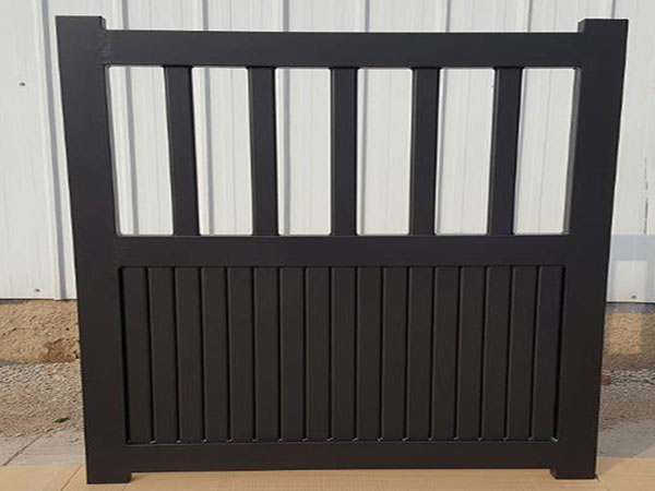 Aluminium Slatted Fencing Gate