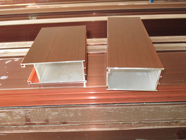 Copper Colour Aluminium Profile
