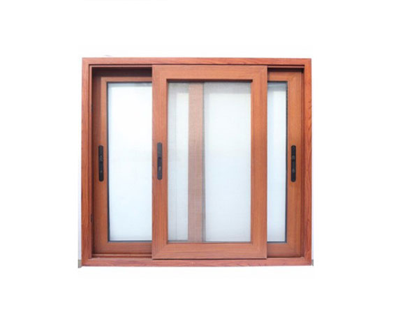 Wood Grain Color Top Level Aluminium Window